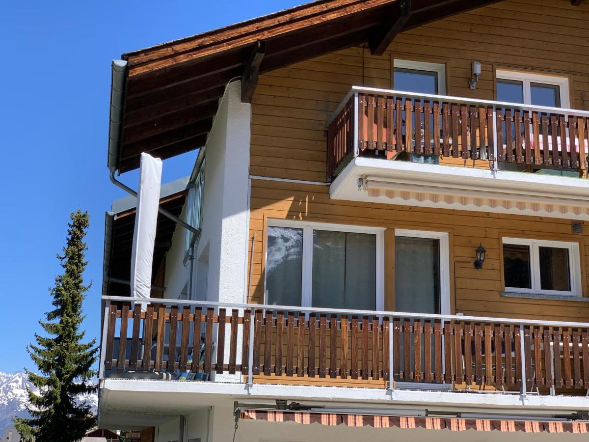 Apartmán Panorama At Haus Waldheim Nr. 11 Grächen Exteriér fotografie